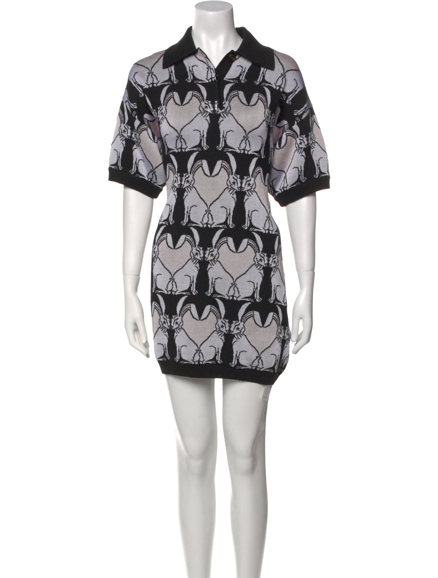 Burberry Printed Mini Dress