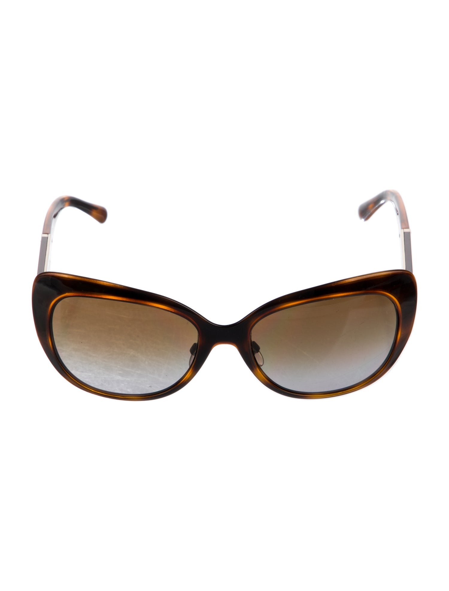 Burberry House Check Pattern Cat-Eye Sunglasses