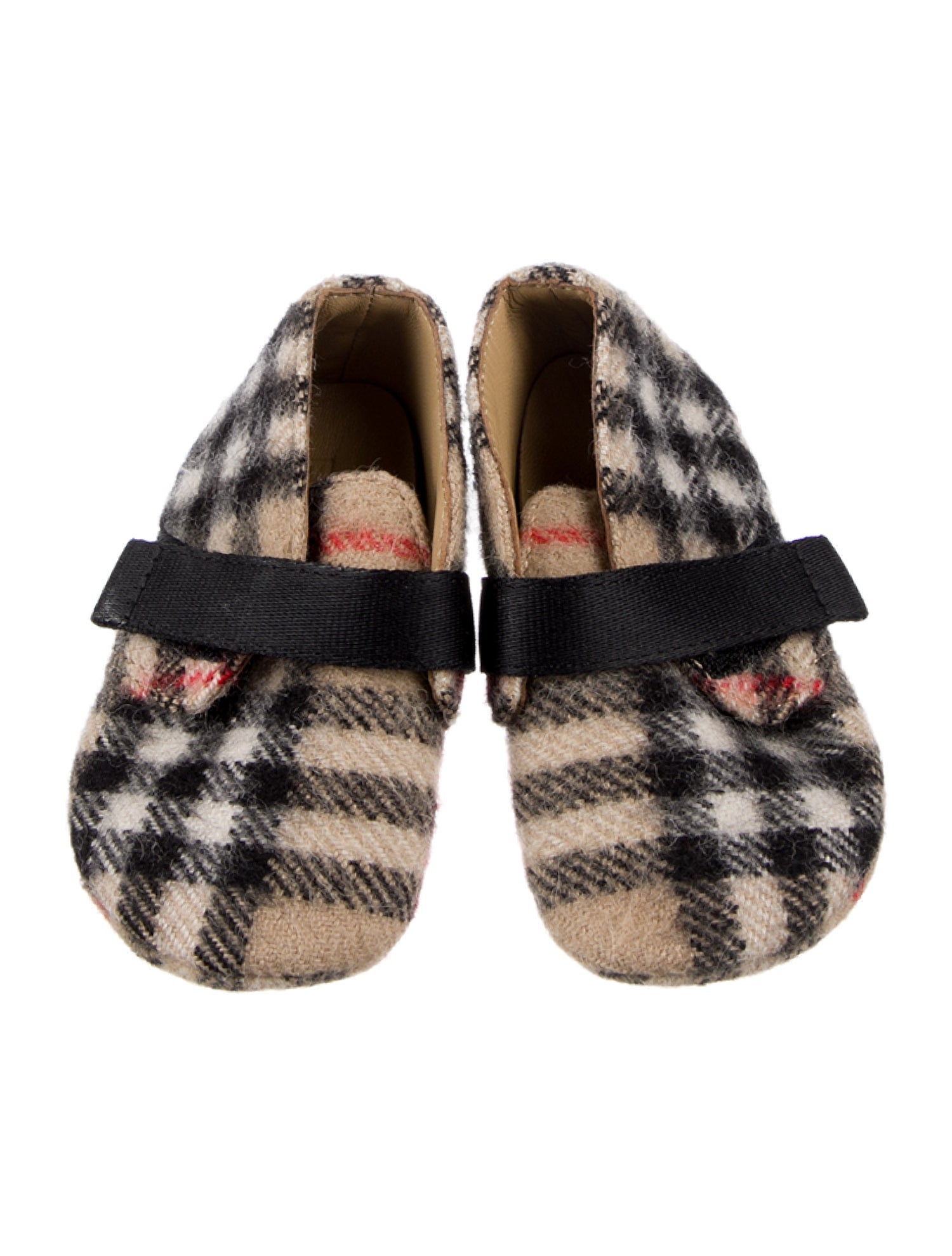 Burberry Check Print Booties