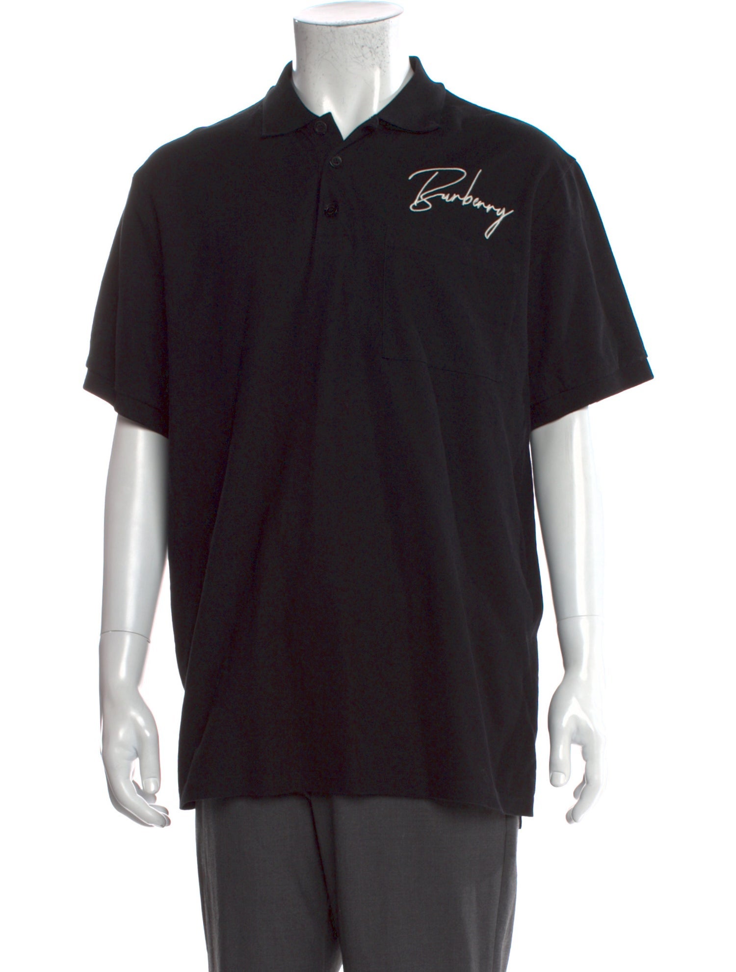 Burberry Collar Short Sleeve Polo Shirt