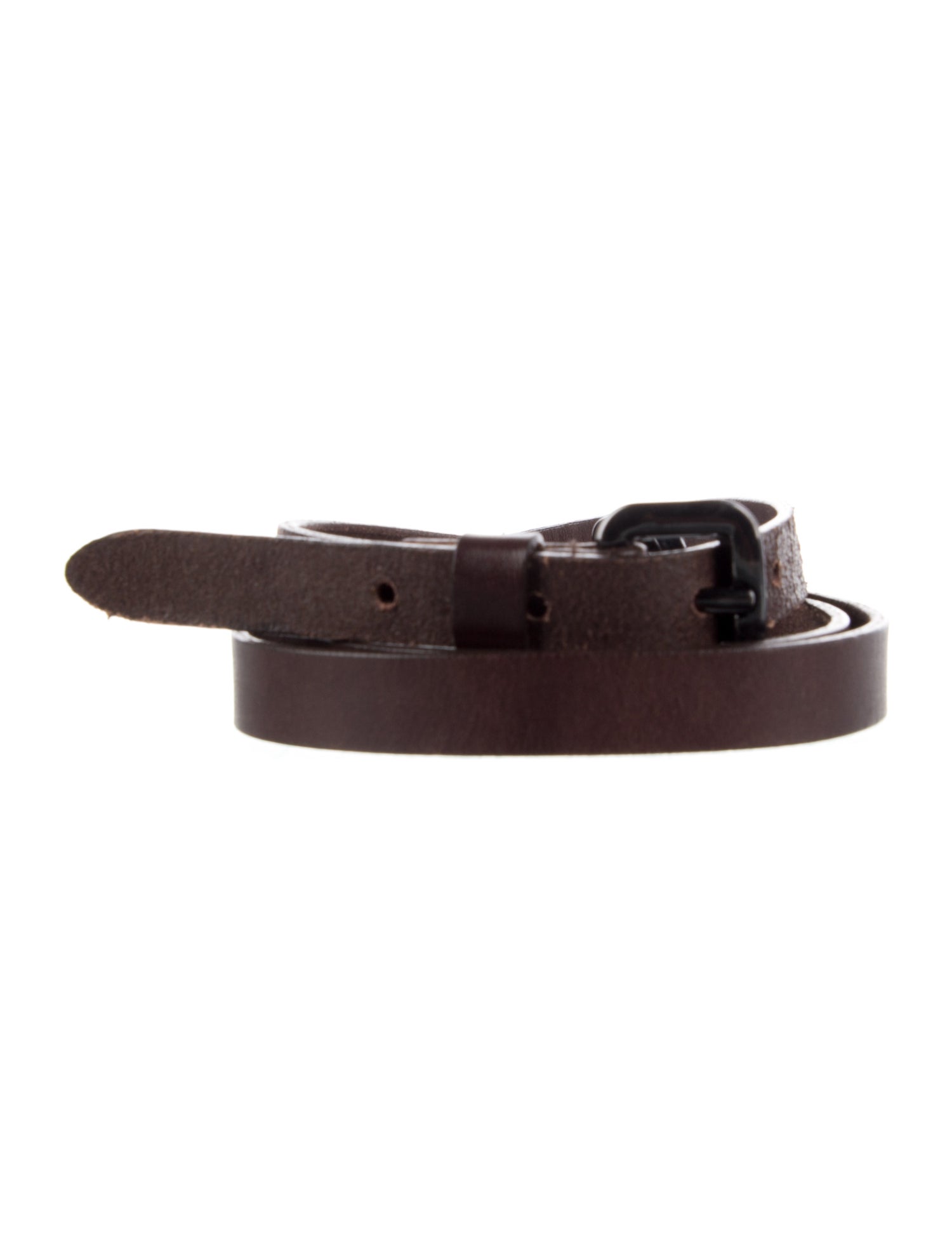 Burberry Skinny Leather Belt
