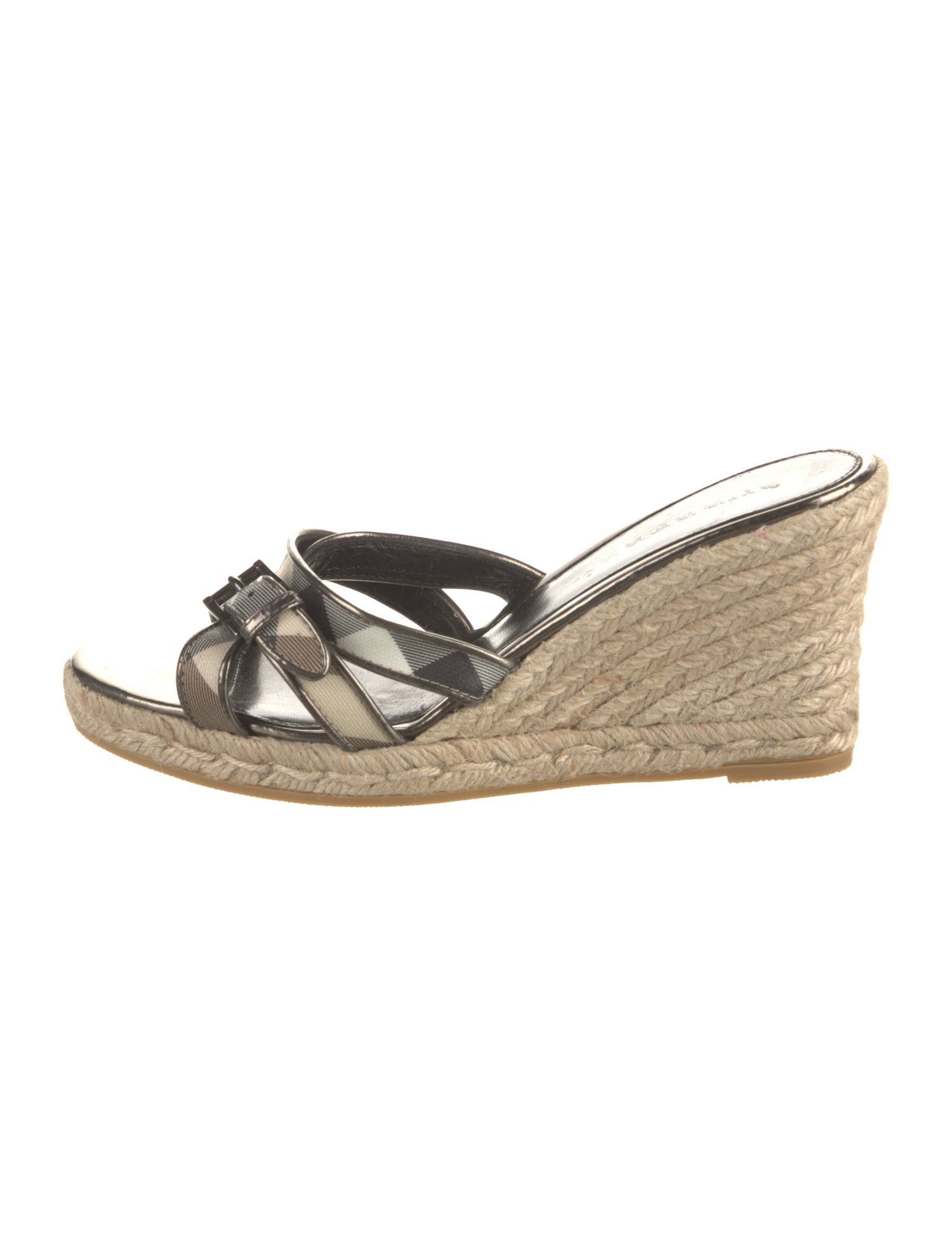 Burberry Nova Check Pattern Espadrilles