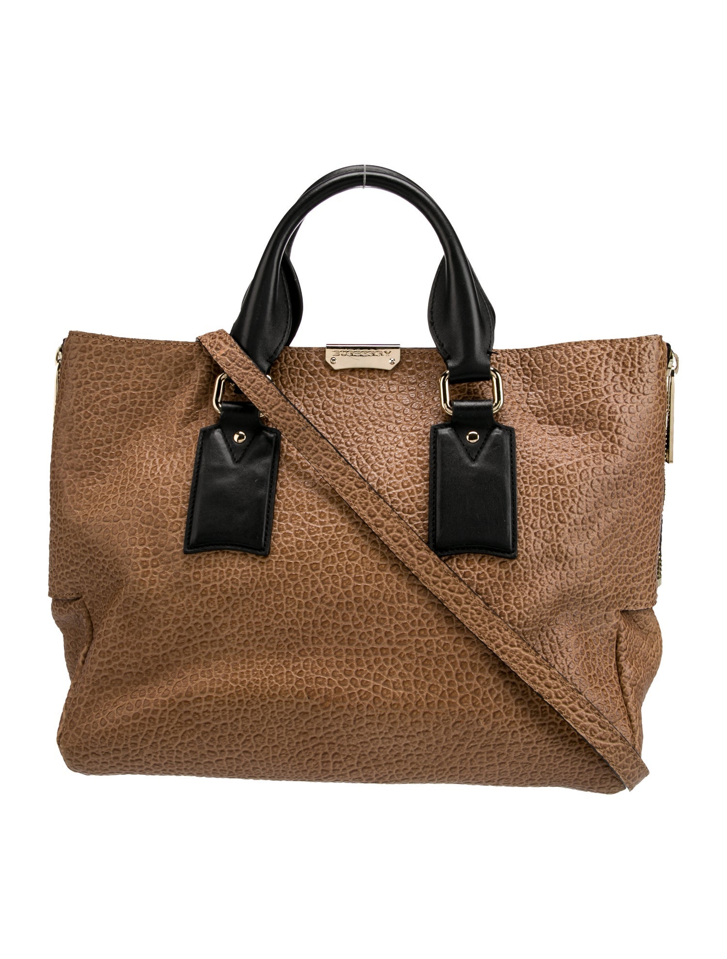 Burberry Leather Messenger Bag