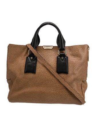 Burberry Leather Messenger Bag