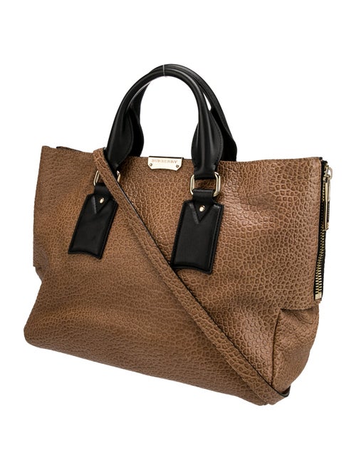 Burberry Leather Messenger Bag