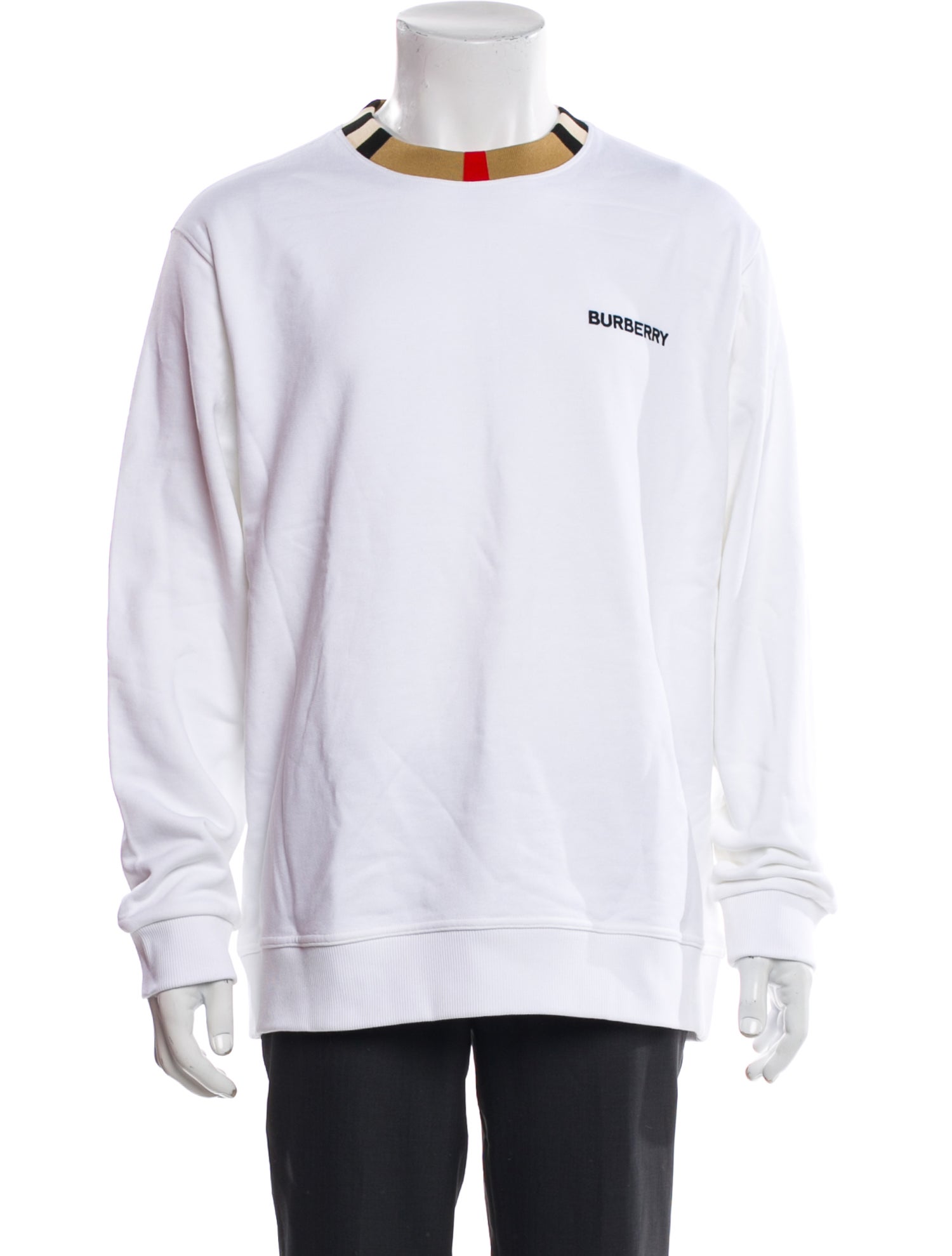 Burberry Nova Check Pattern Long Sleeve Shirt