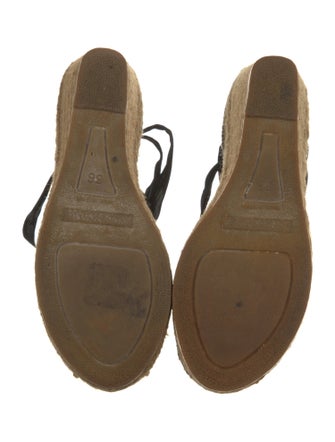 Burberry London Nova Check Pattern Canvas Espadrilles