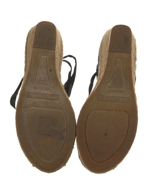 Burberry London Nova Check Pattern Canvas Espadrilles