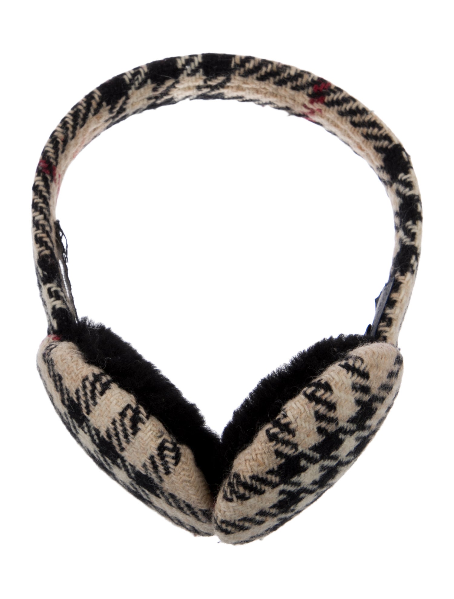 BURBERRY バーバリー イヤーマフ 保管品 美品 Burberry Pattern Print Ear Muffs - Neutrals Winter