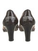 Burberry Canvas Printed Pumps