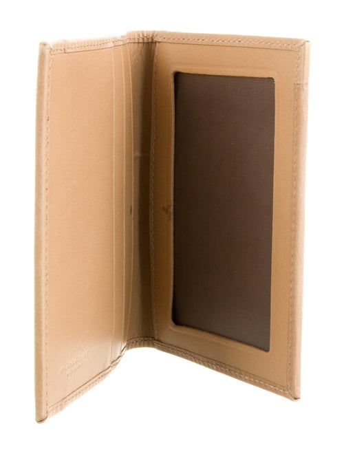 Burberry Plaid Print Wallet