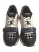 Burberry Nova Check Pattern Nylon Sneakers