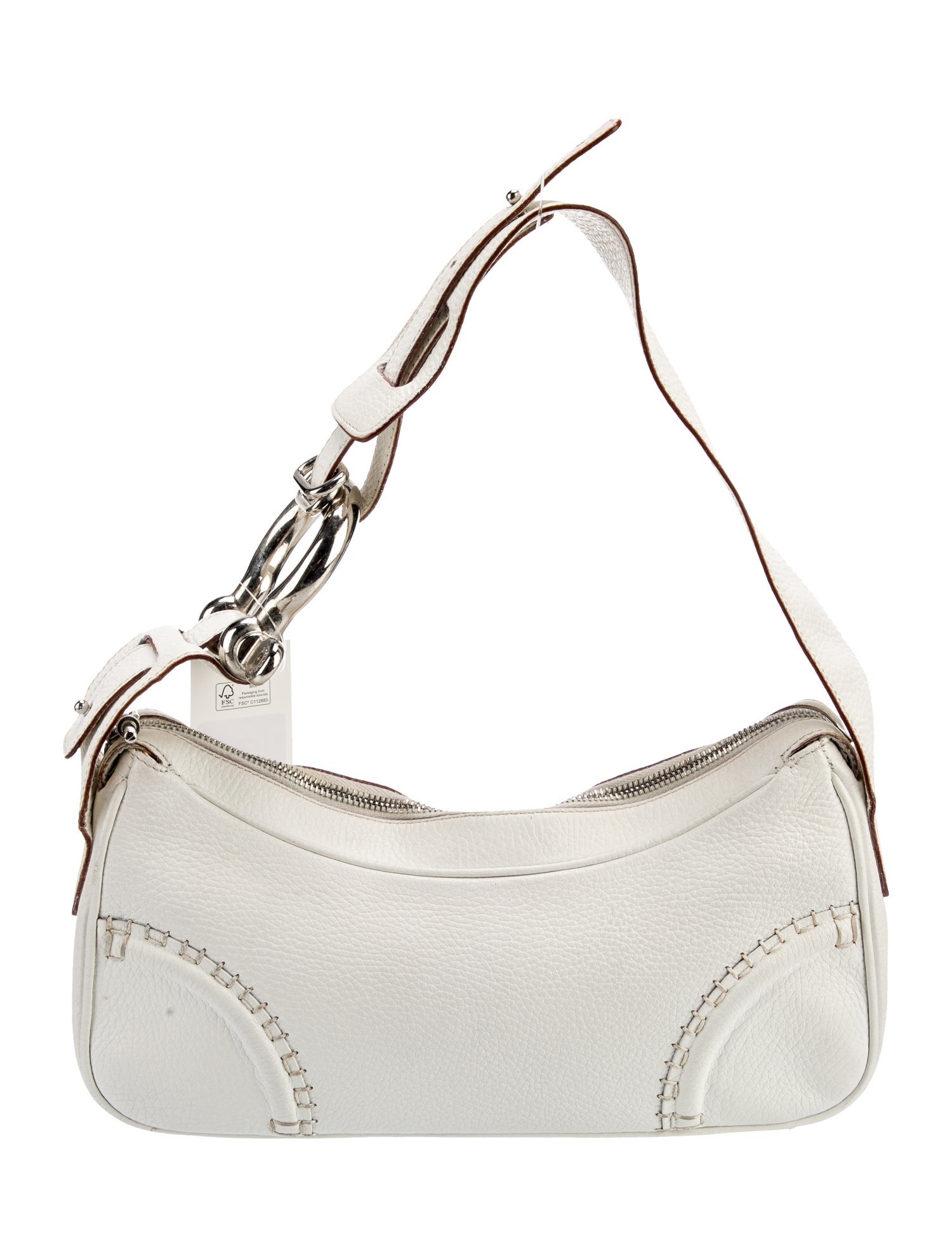 Burberry London Leather Shoulder Bag