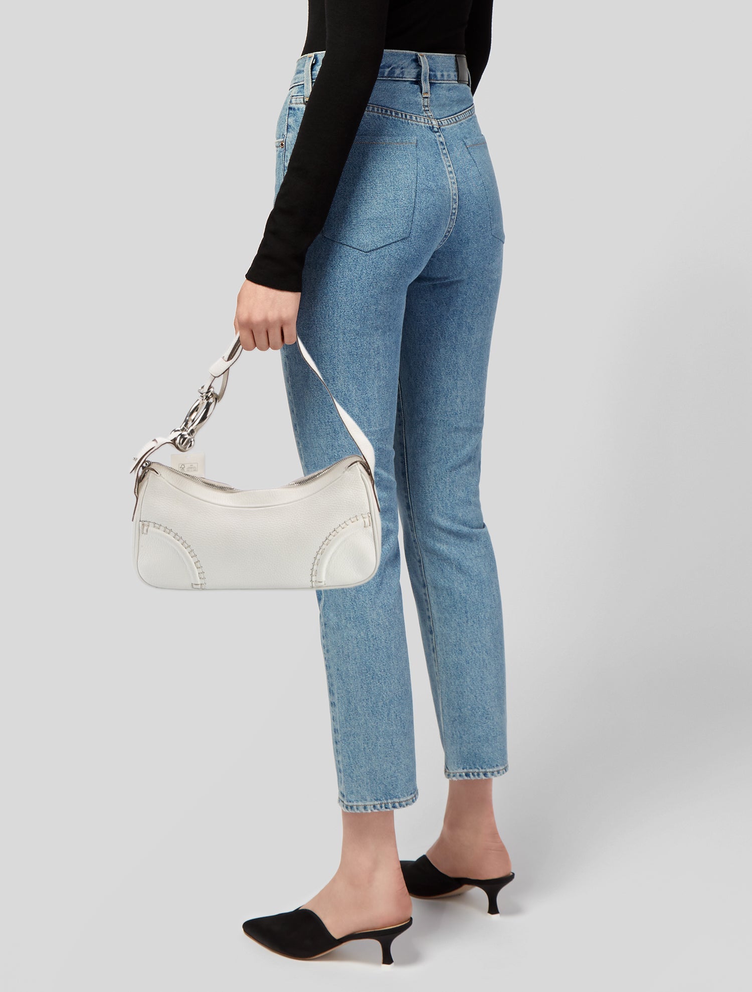 Burberry London Leather Shoulder Bag