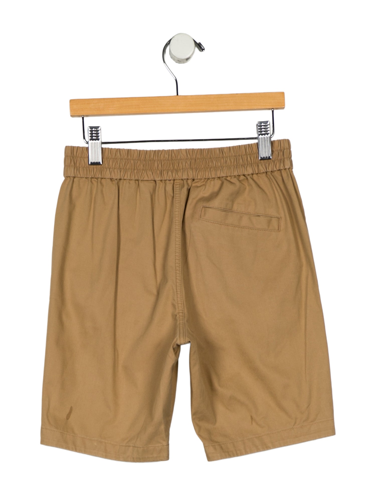 Burberry Kids Boys' Solid Embroidered Shorts