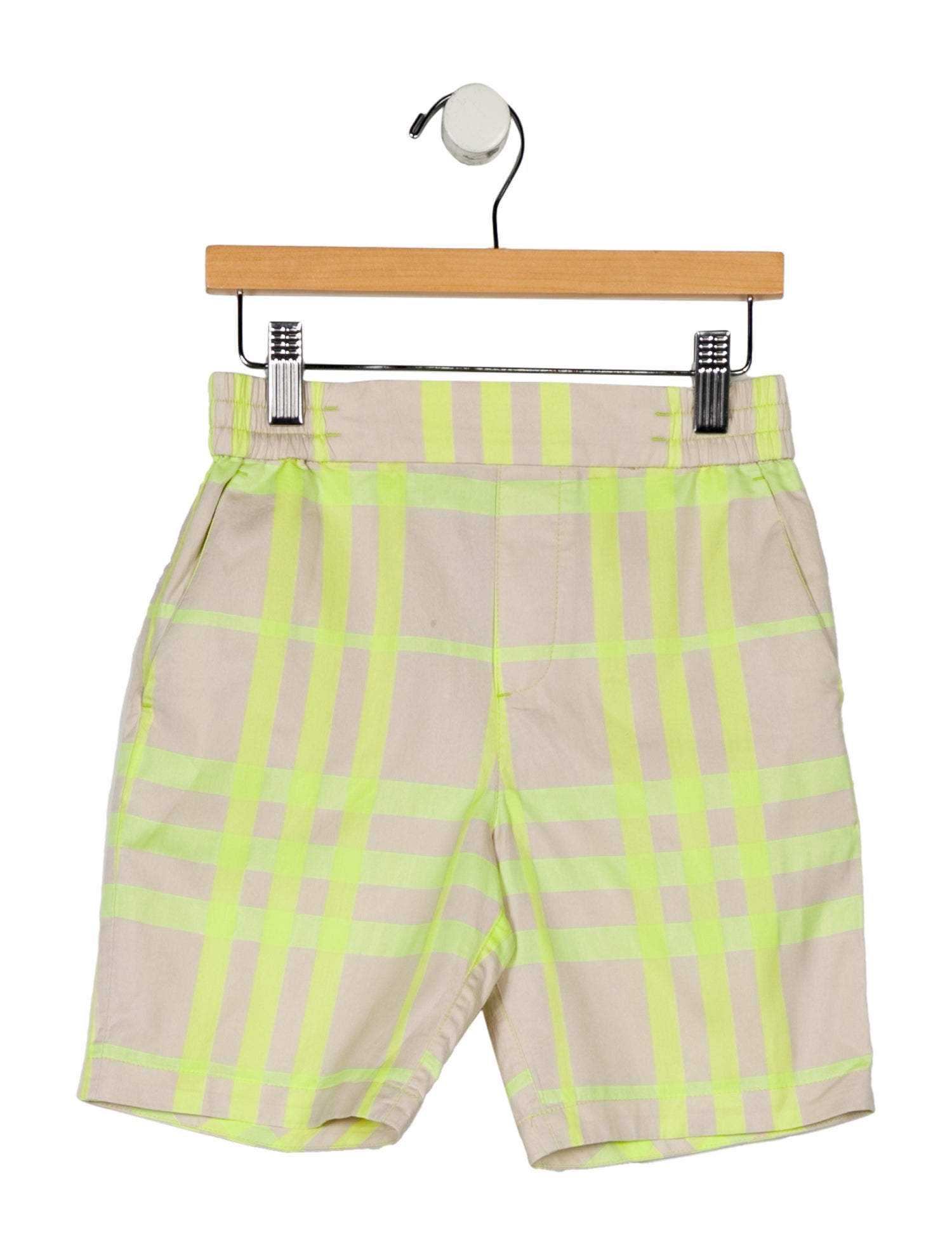 Burberry Kids Boys' Check Print Shorts