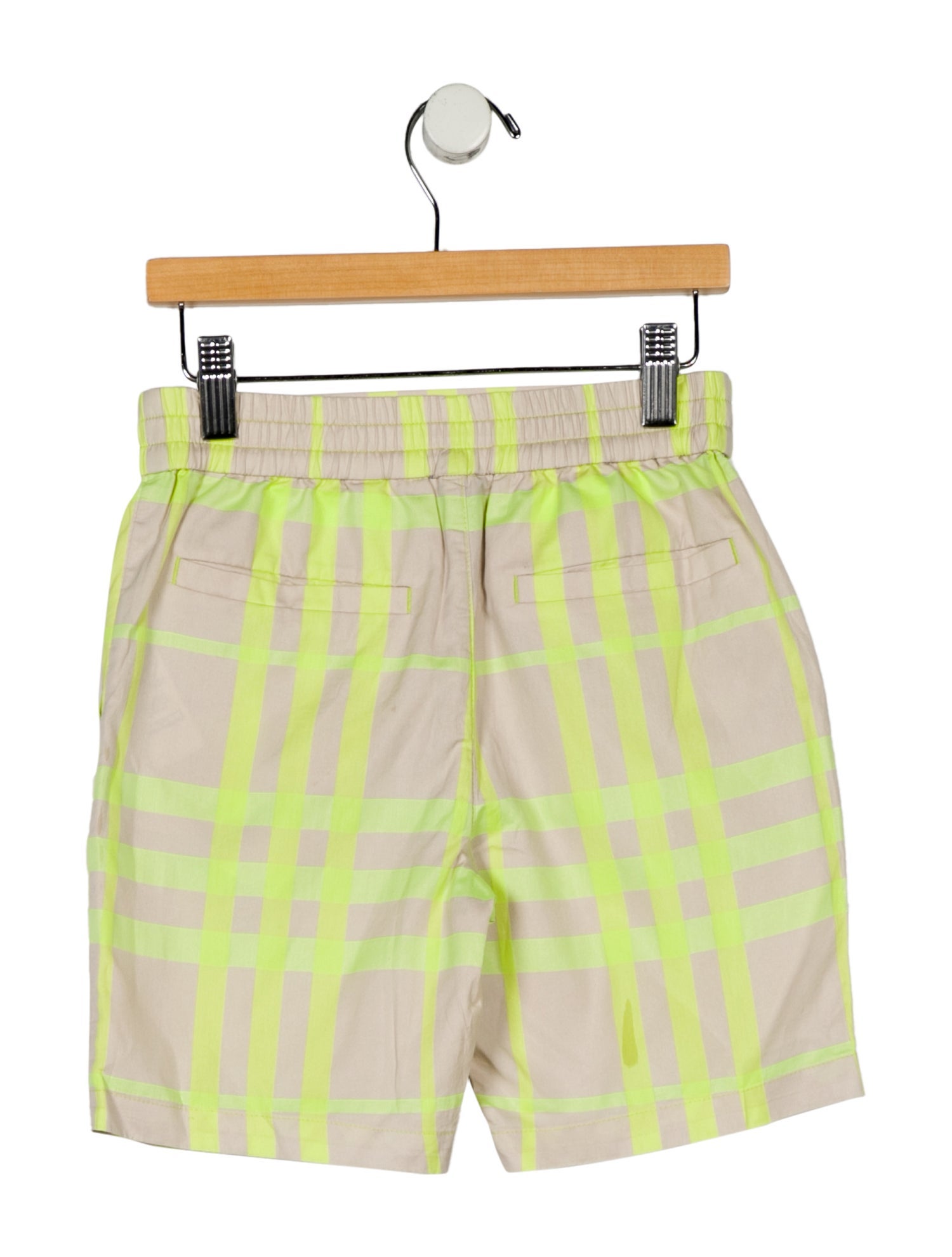 Burberry Kids Boys' Check Print Shorts