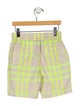 Burberry Kids Boys' Check Print Shorts