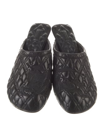 Burberry Leather Mules