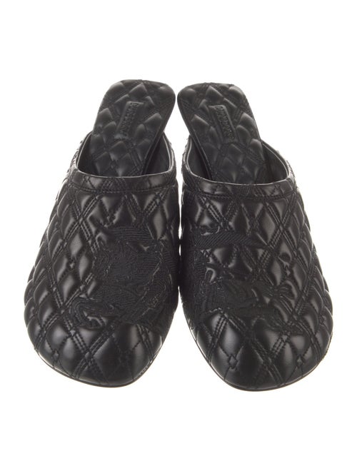 Burberry Leather Mules