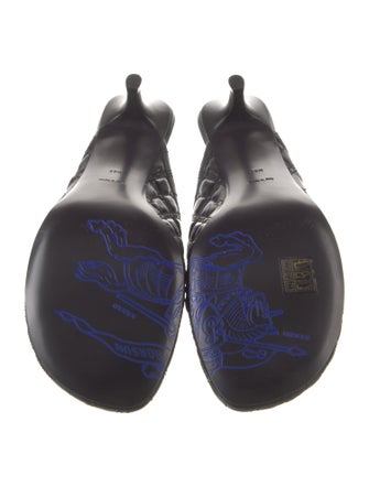 Burberry Leather Mules