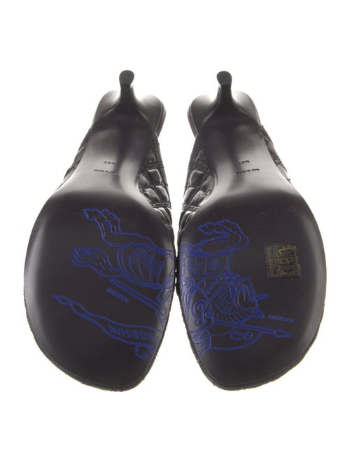 Burberry Leather Mules