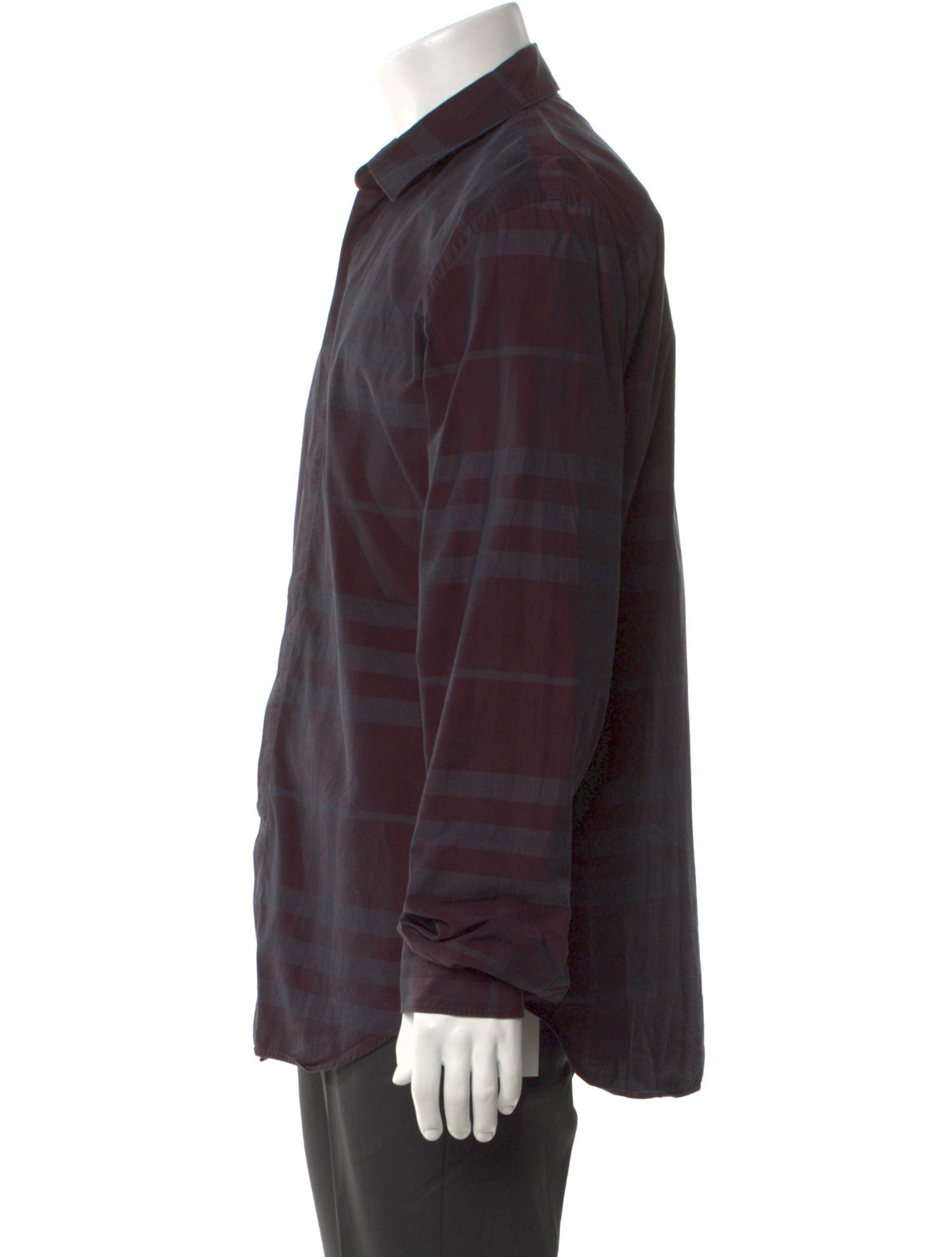 Burberry House Check Pattern Long Sleeve Shirt