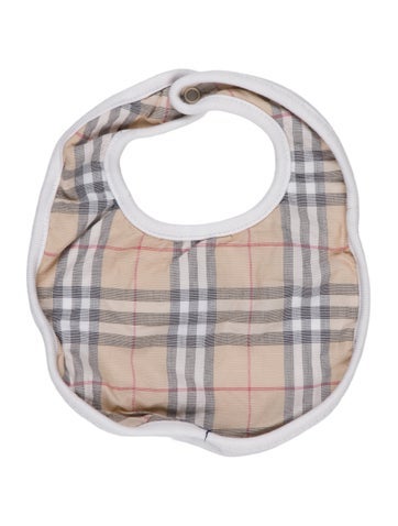 Burberry Infants' Checkprint Bib