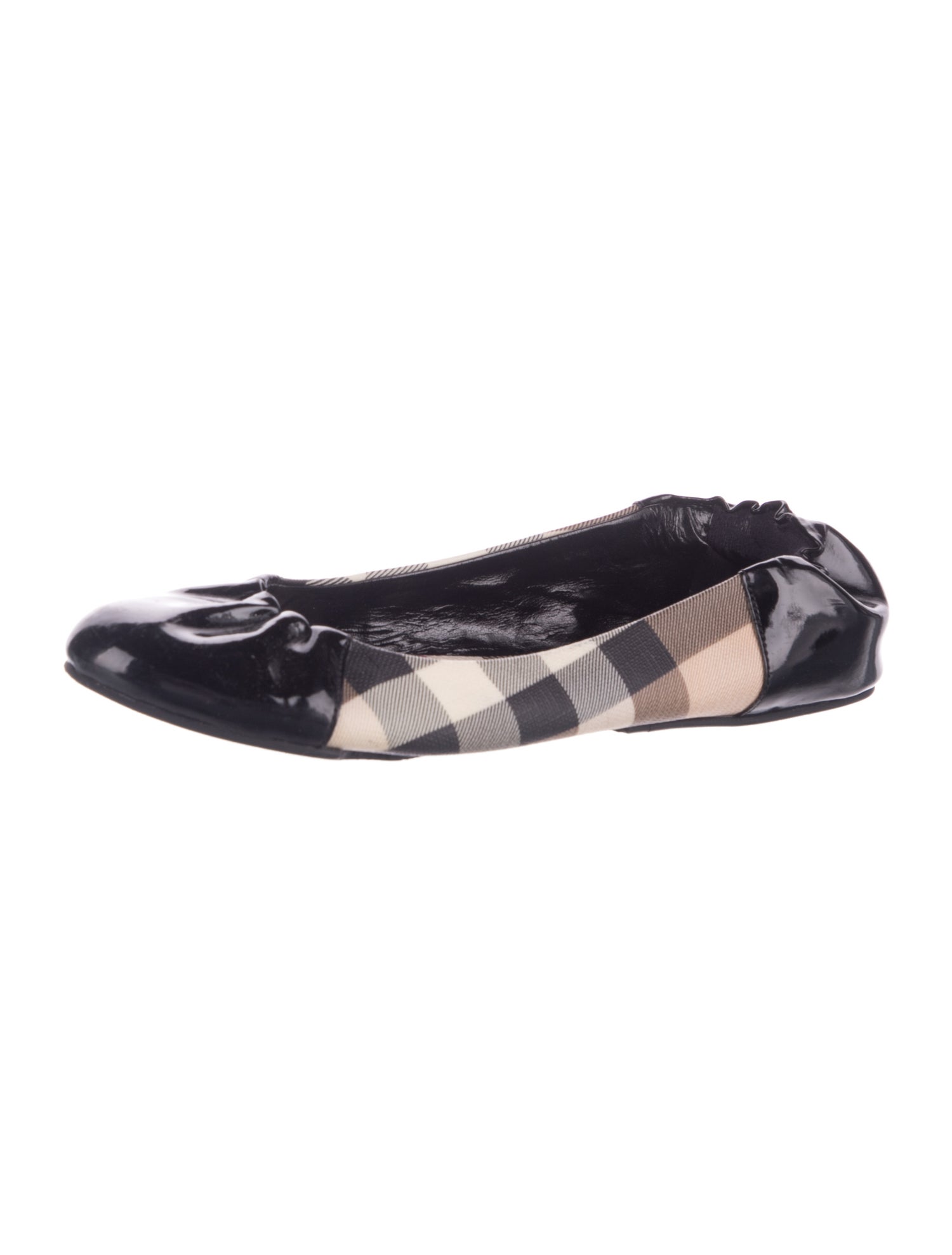 Burberry Printed Flats
