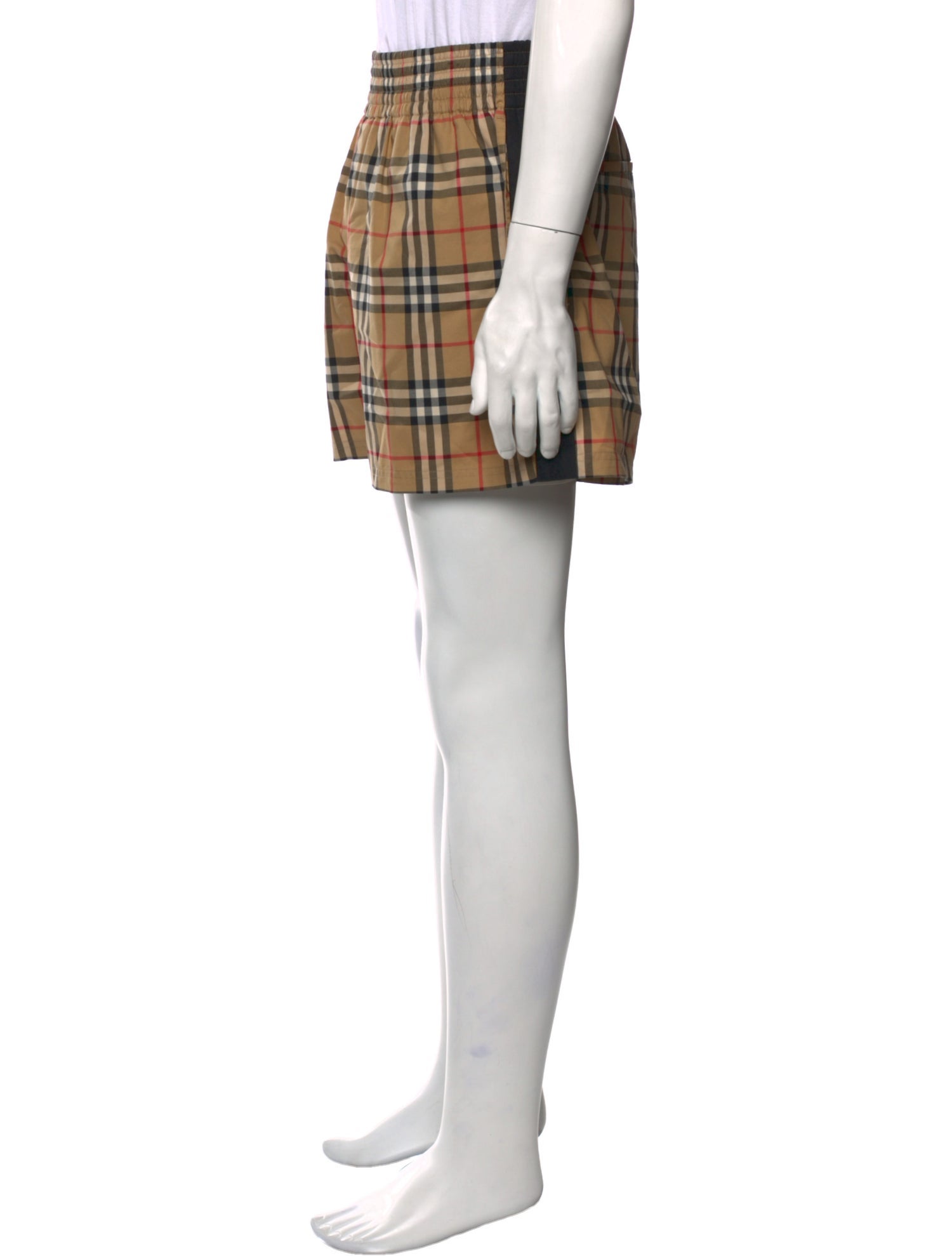 Burberry Nova Check Pattern Shorts