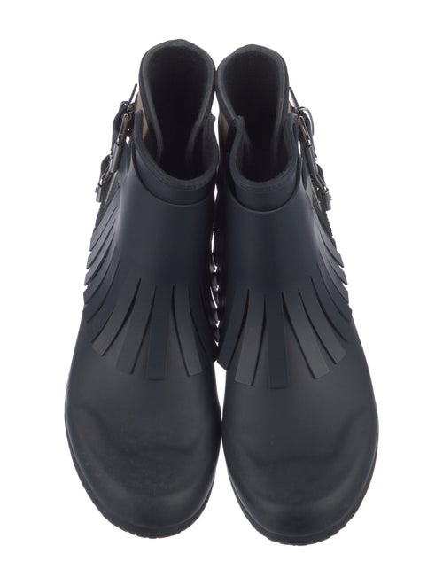 Burberry House Check Pattern Rubber Rain Boots