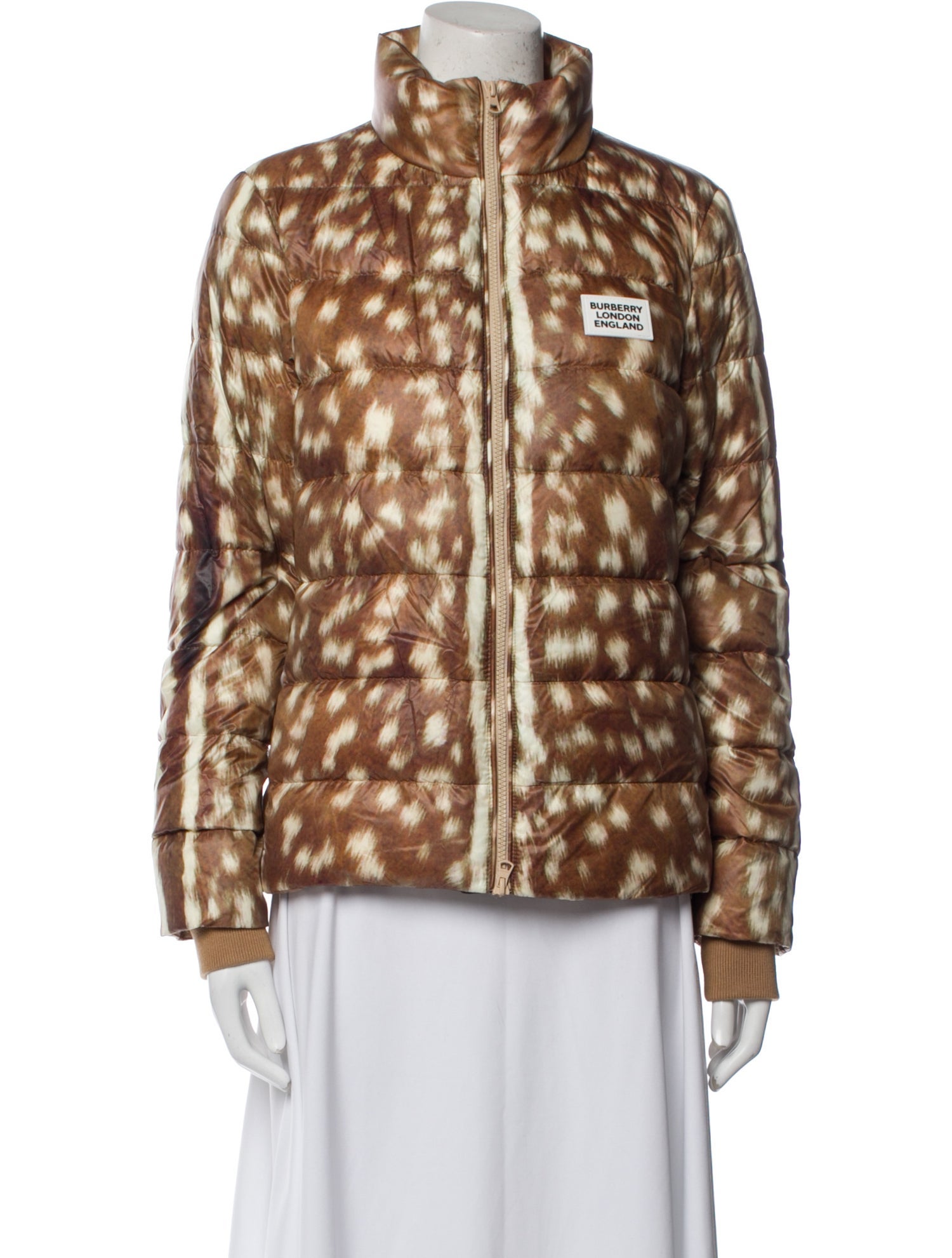 Burberry Down Printed Down Jacket