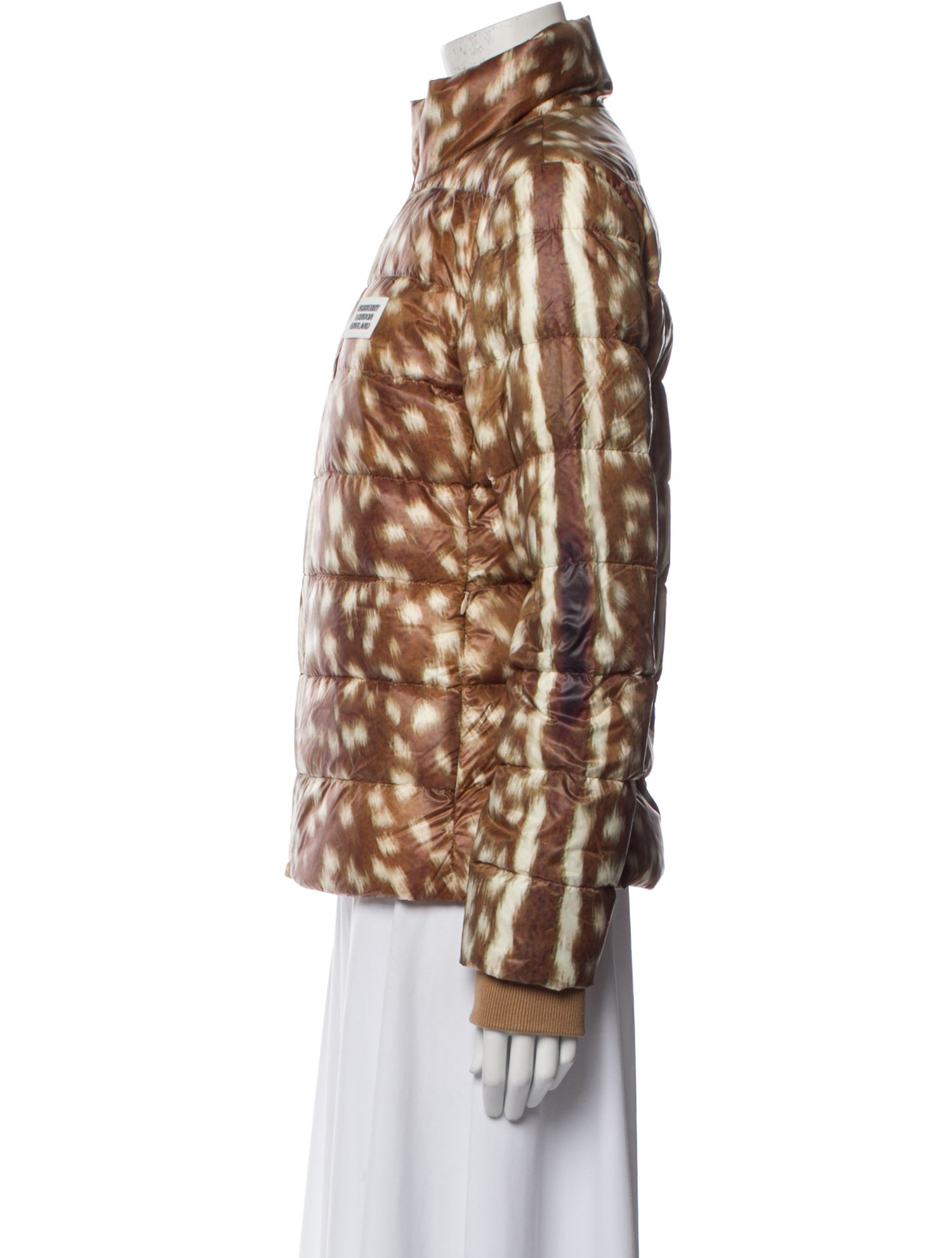 Burberry Down Printed Down Jacket