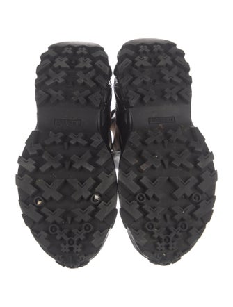 Burberry Nova Check Pattern Chelsea Boots