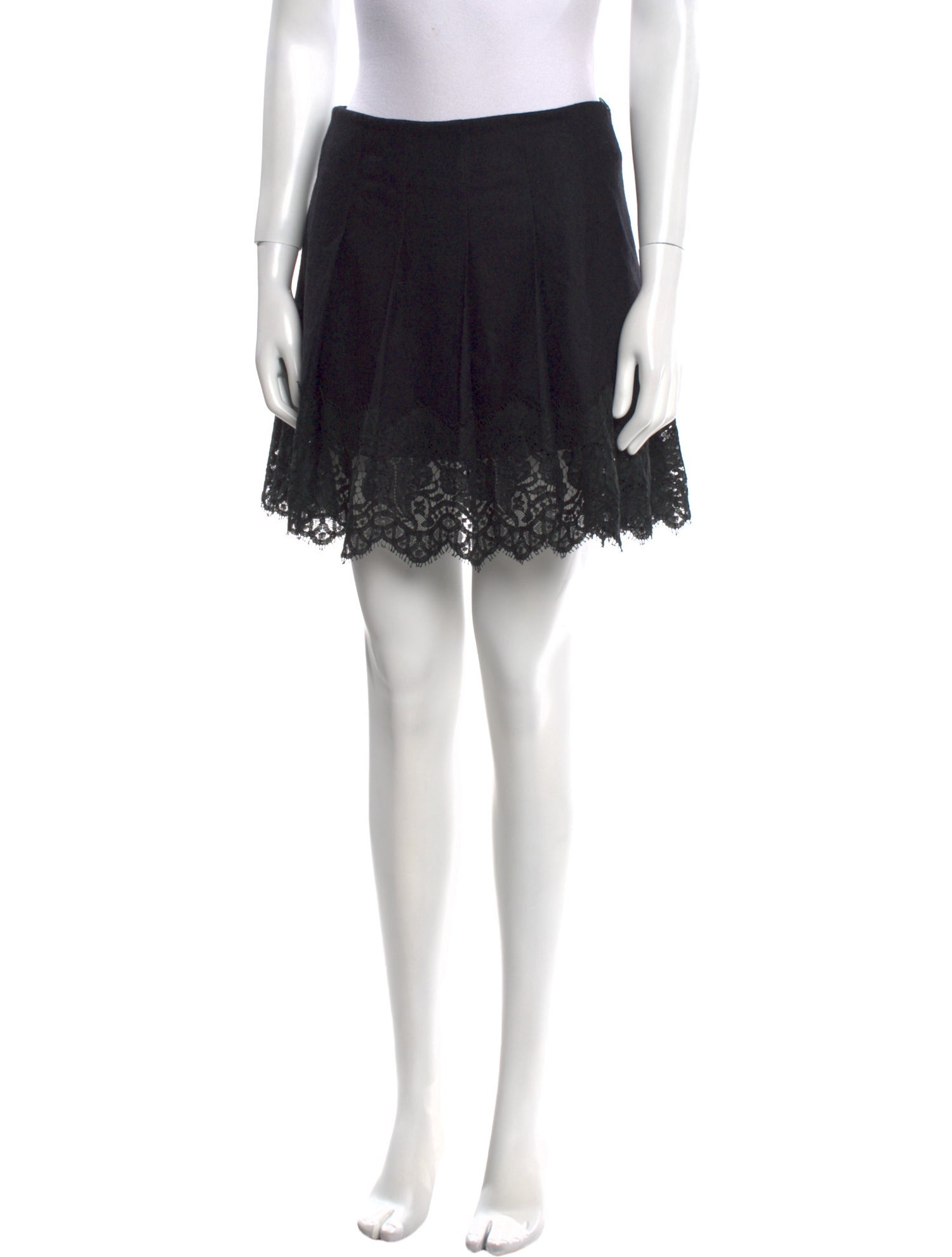 Burberry Wool Mini Skirt