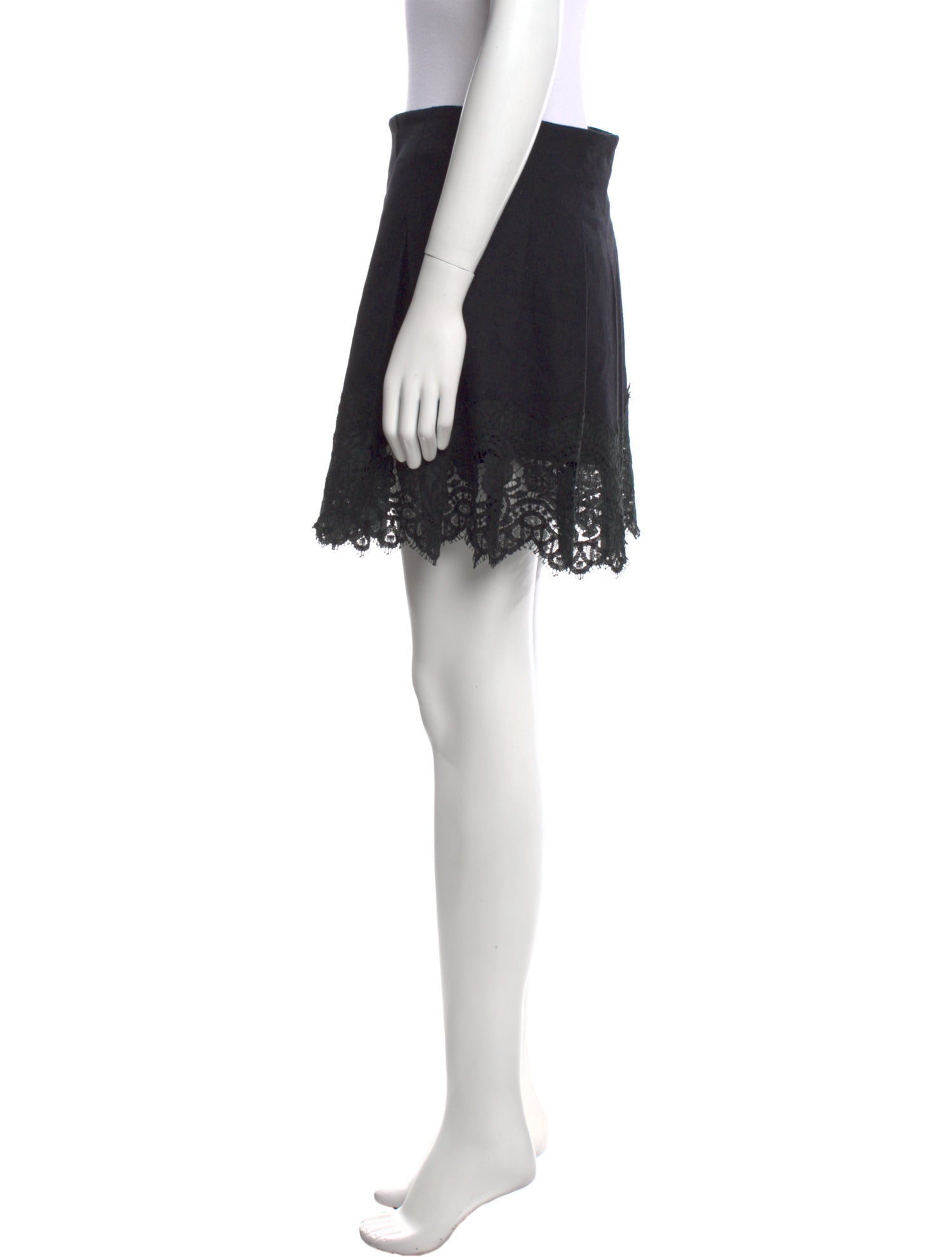 Burberry Wool Mini Skirt