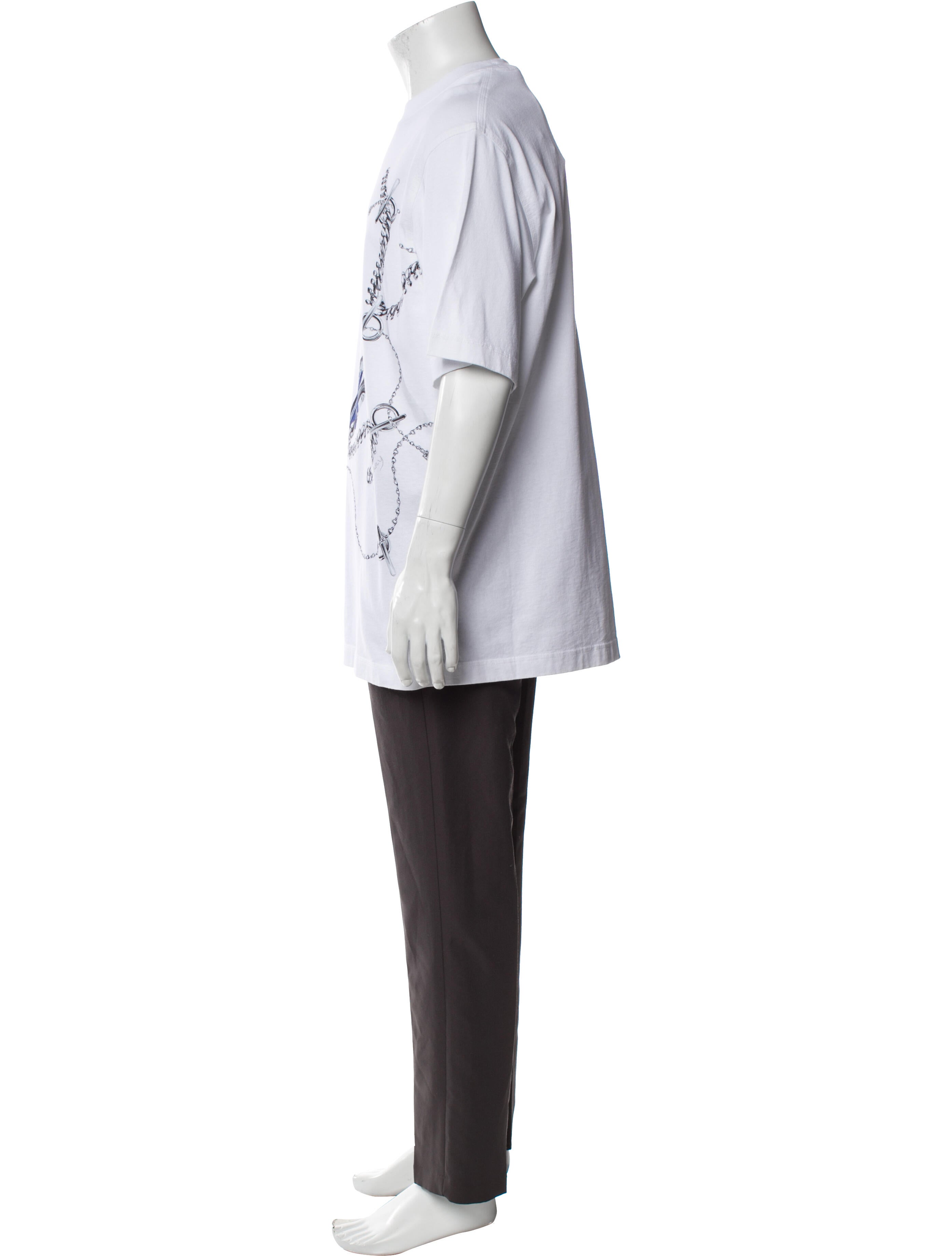 Burberry TB Monogram Graphic Print T-Shirt w/ Tags