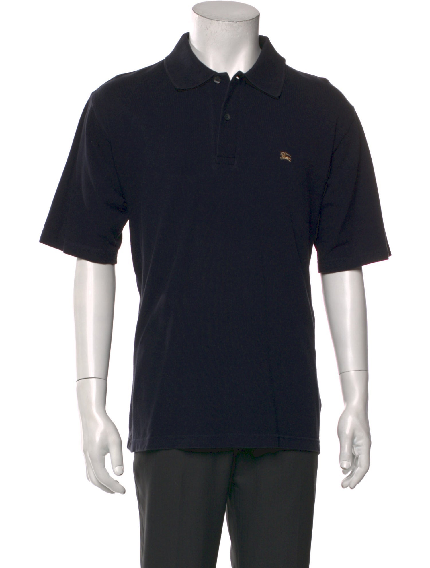 Burberry Crew Neck Short Sleeve Polo Shirt