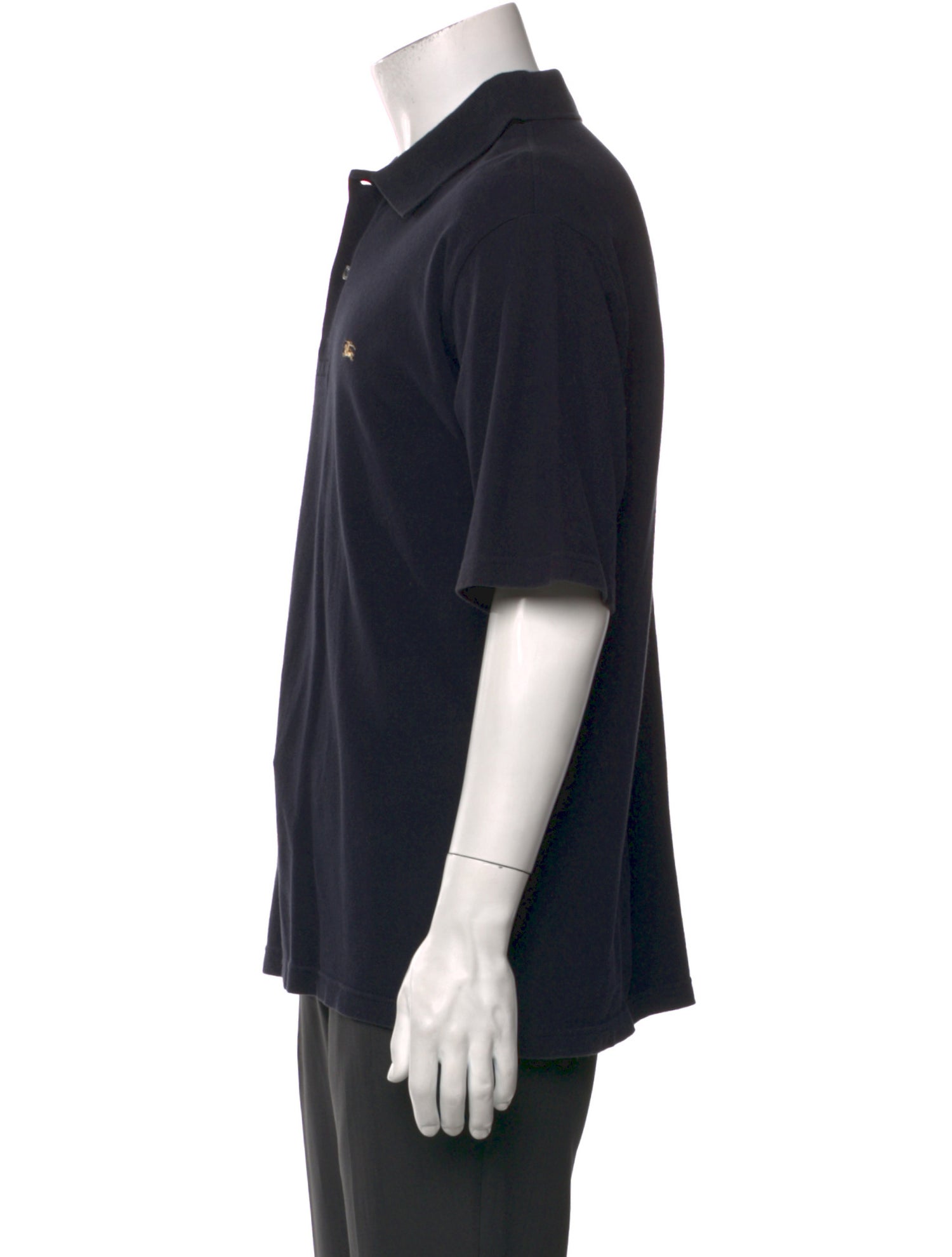 Burberry Crew Neck Short Sleeve Polo Shirt