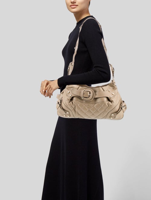 Burberry Leather Shoulder Bag Medium