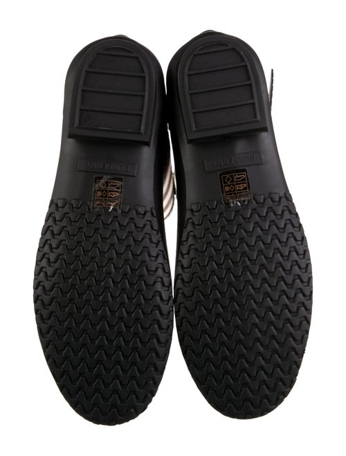 Burberry House Check Pattern Canvas Rain Boots