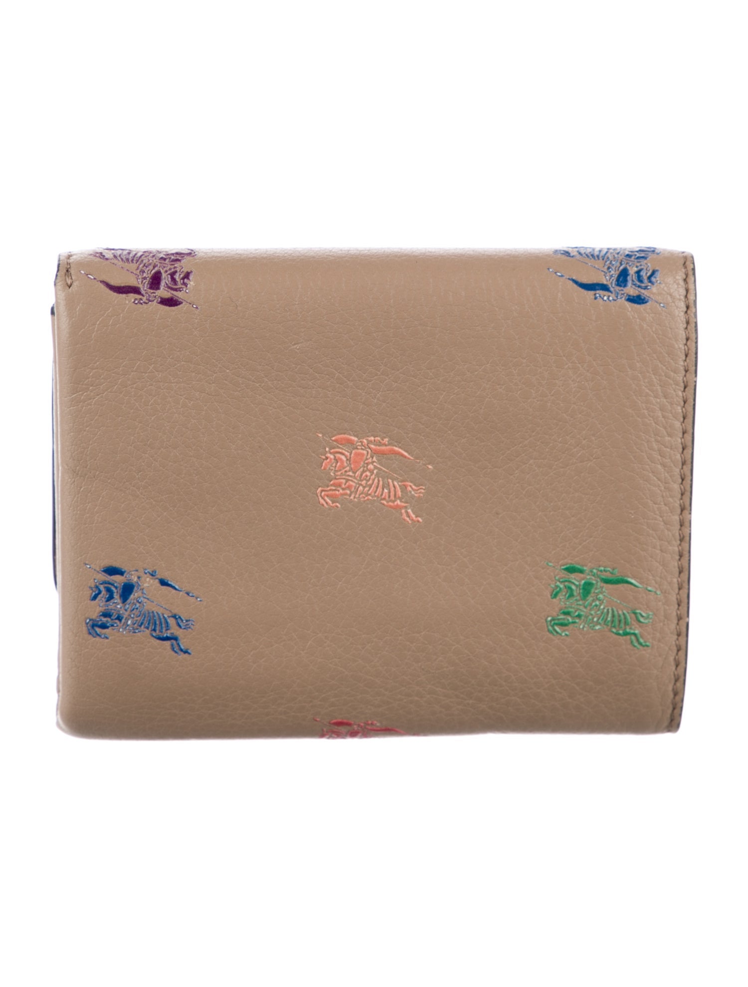 Burberry Leather Compact Wallet