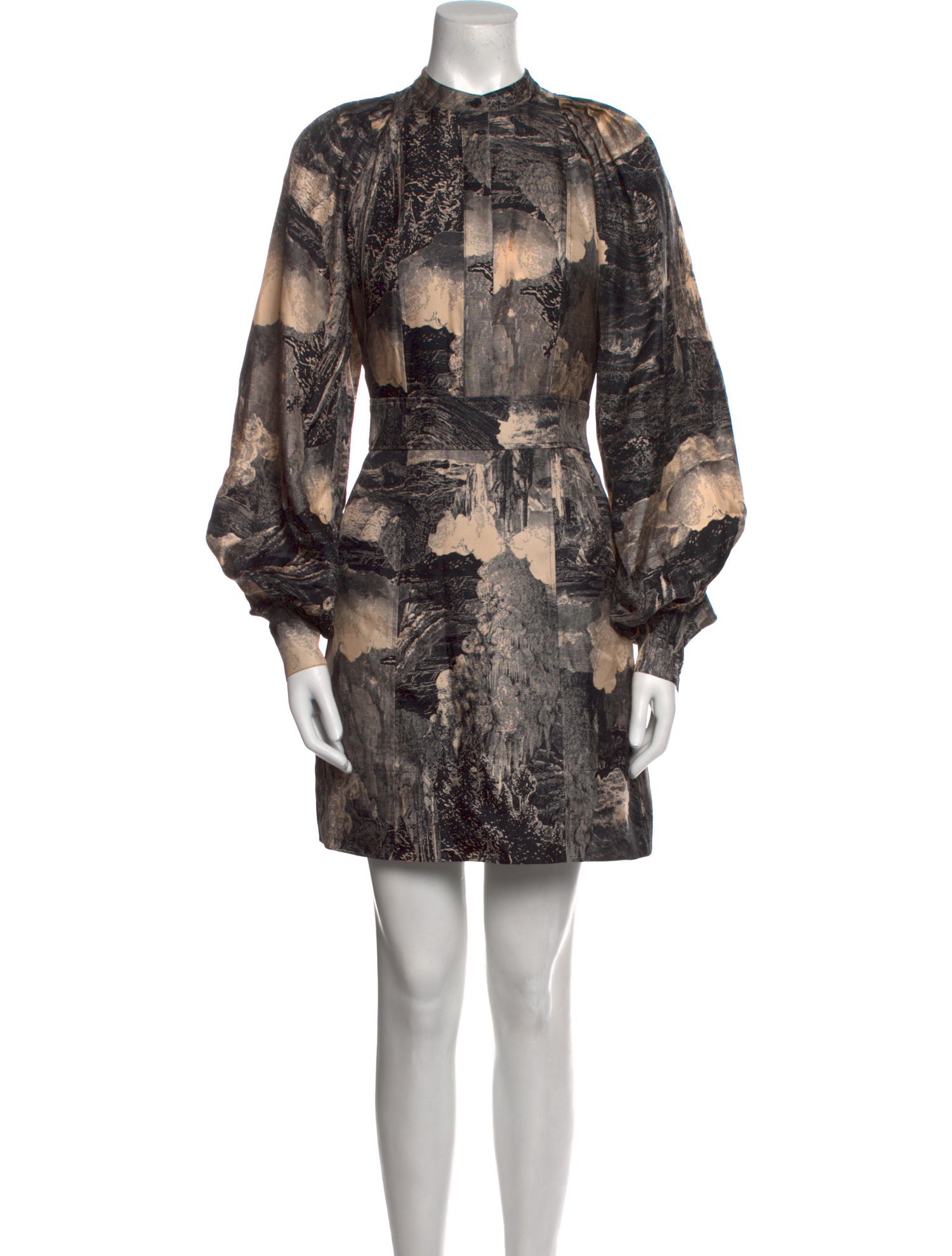 Burberry Silk Mini Dress