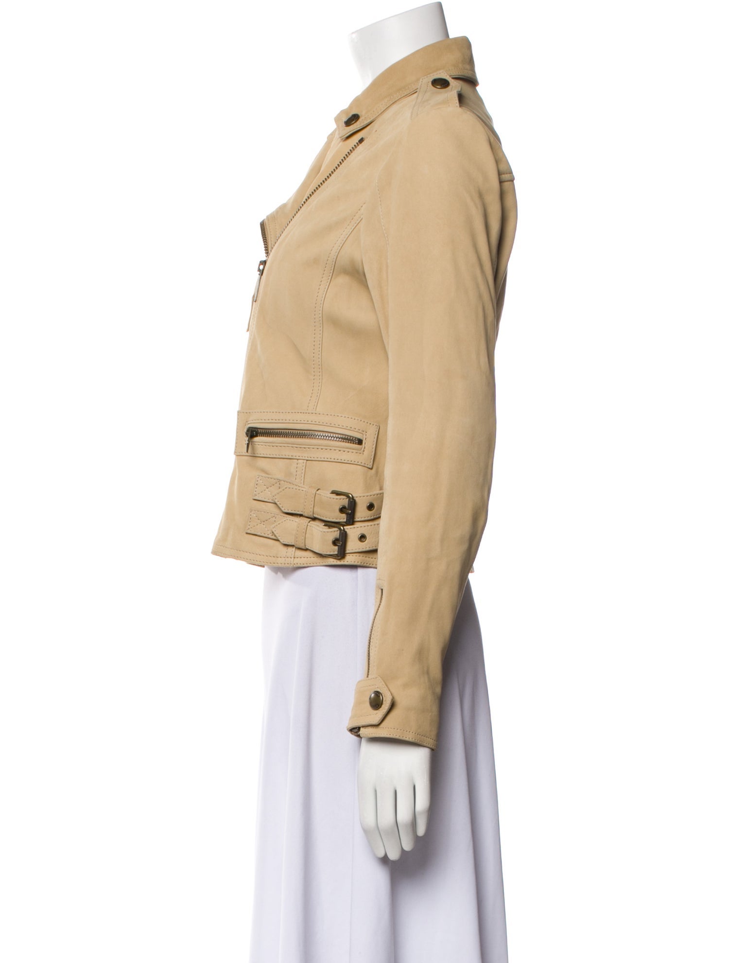 Burberry Leather Biker Jacket