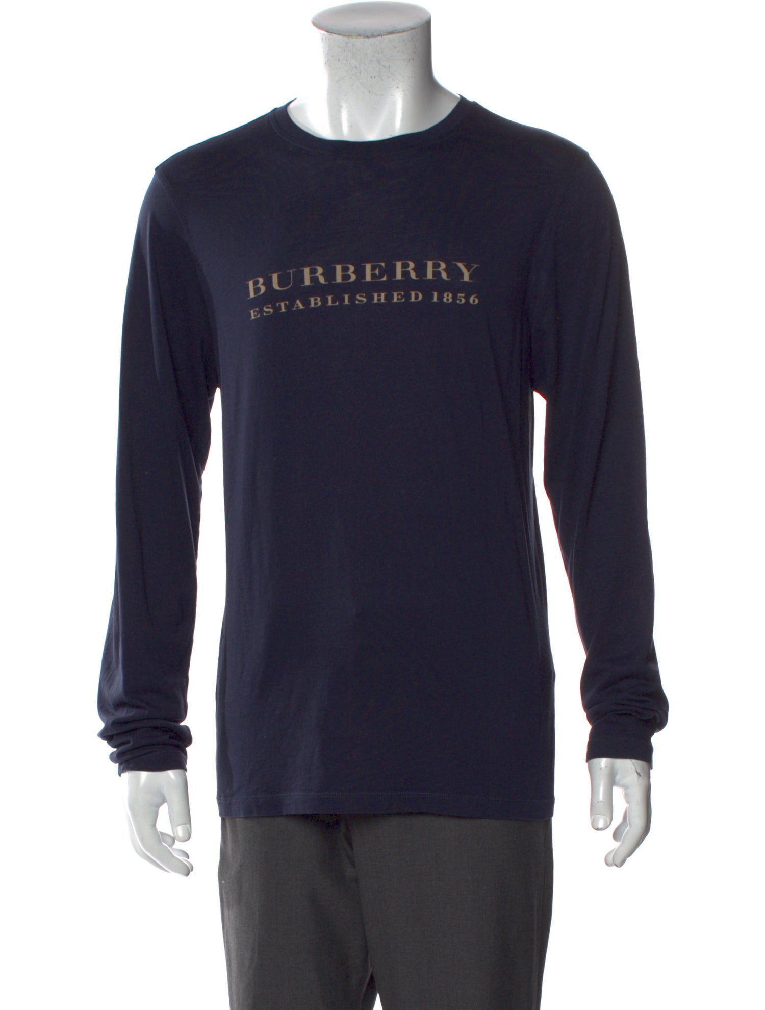 Burberry London Graphic Print Crew Neck T-Shirt