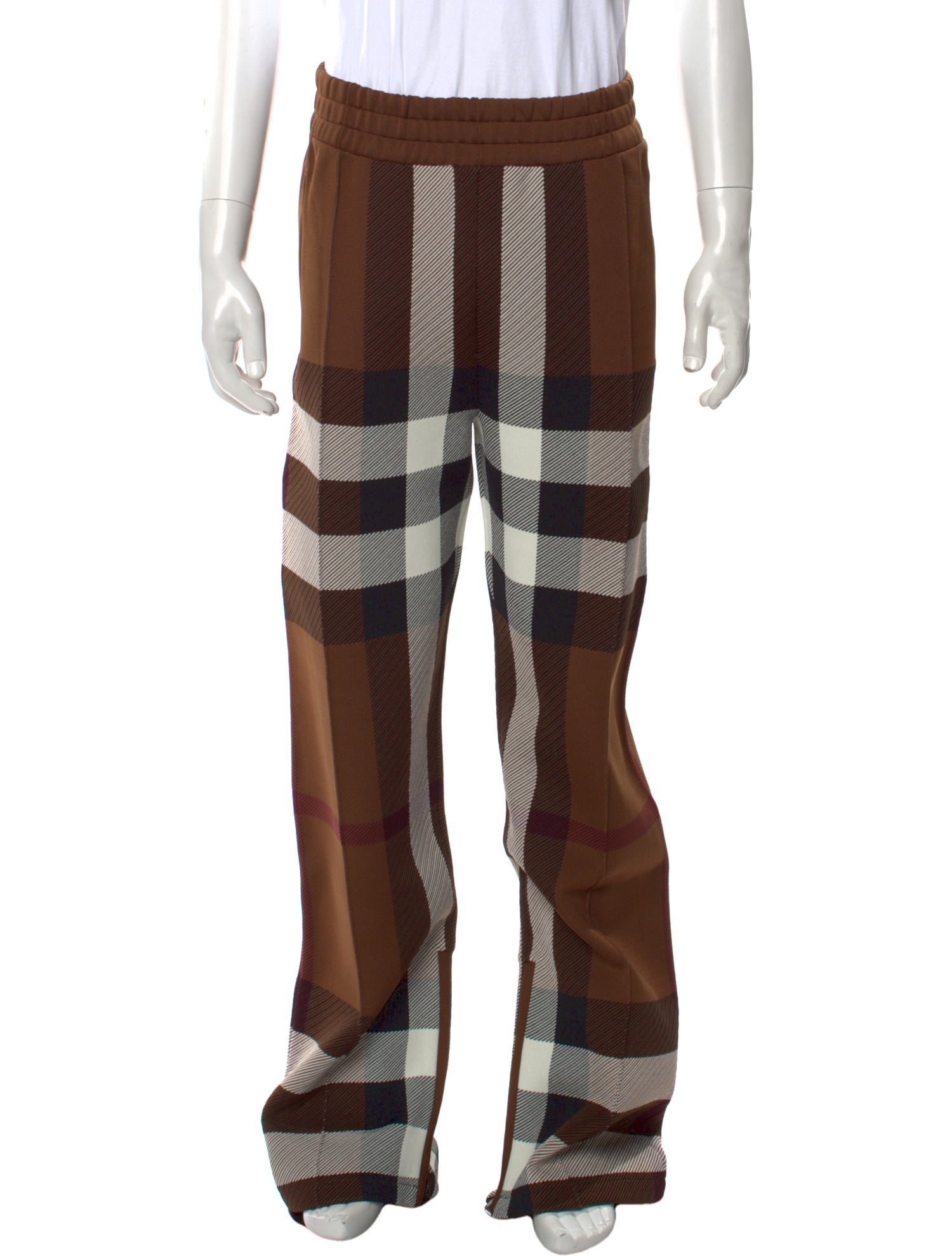 Burberry Exploded Check Pattern Lounge Bottoms w/ Tags