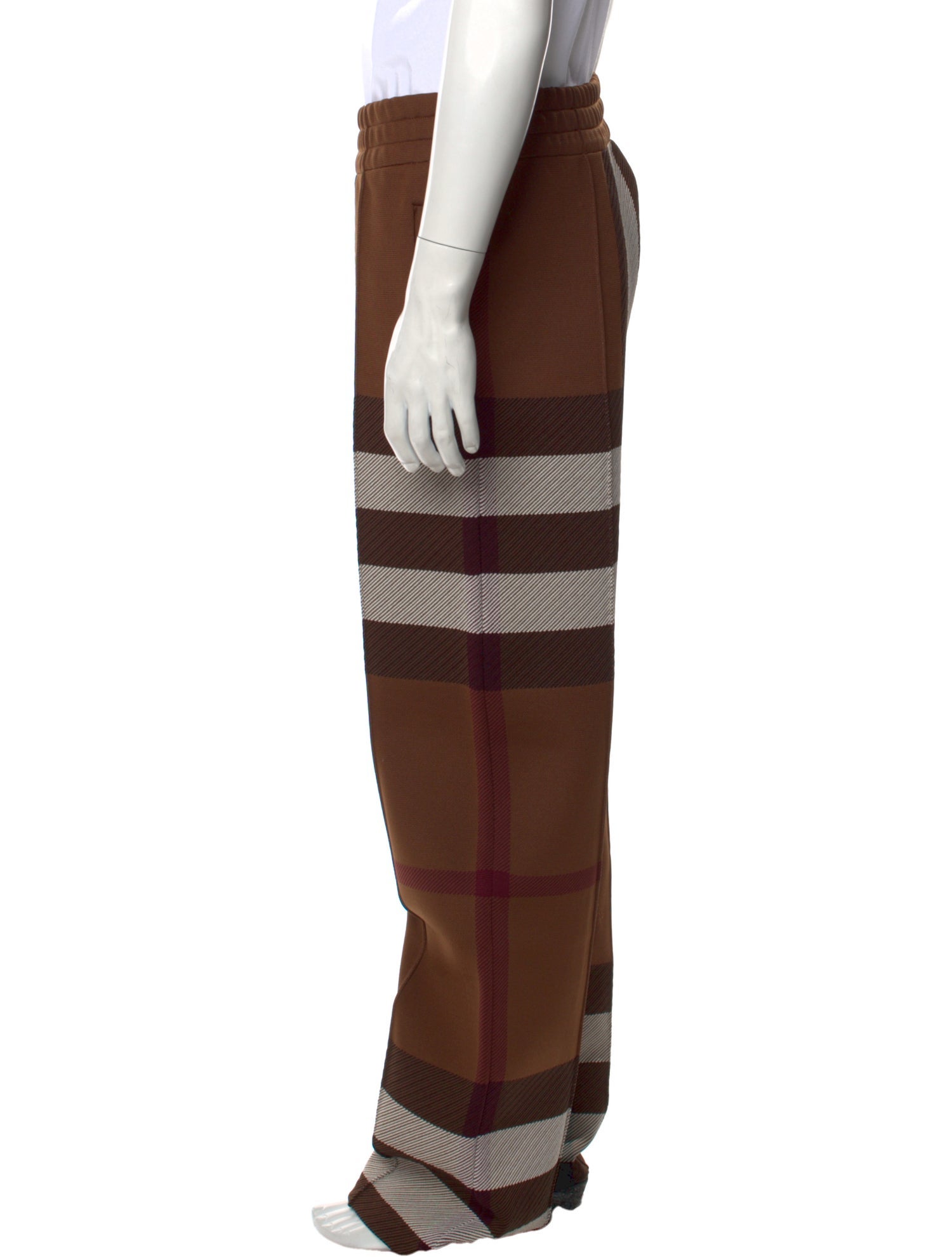 Burberry Exploded Check Pattern Lounge Bottoms w/ Tags