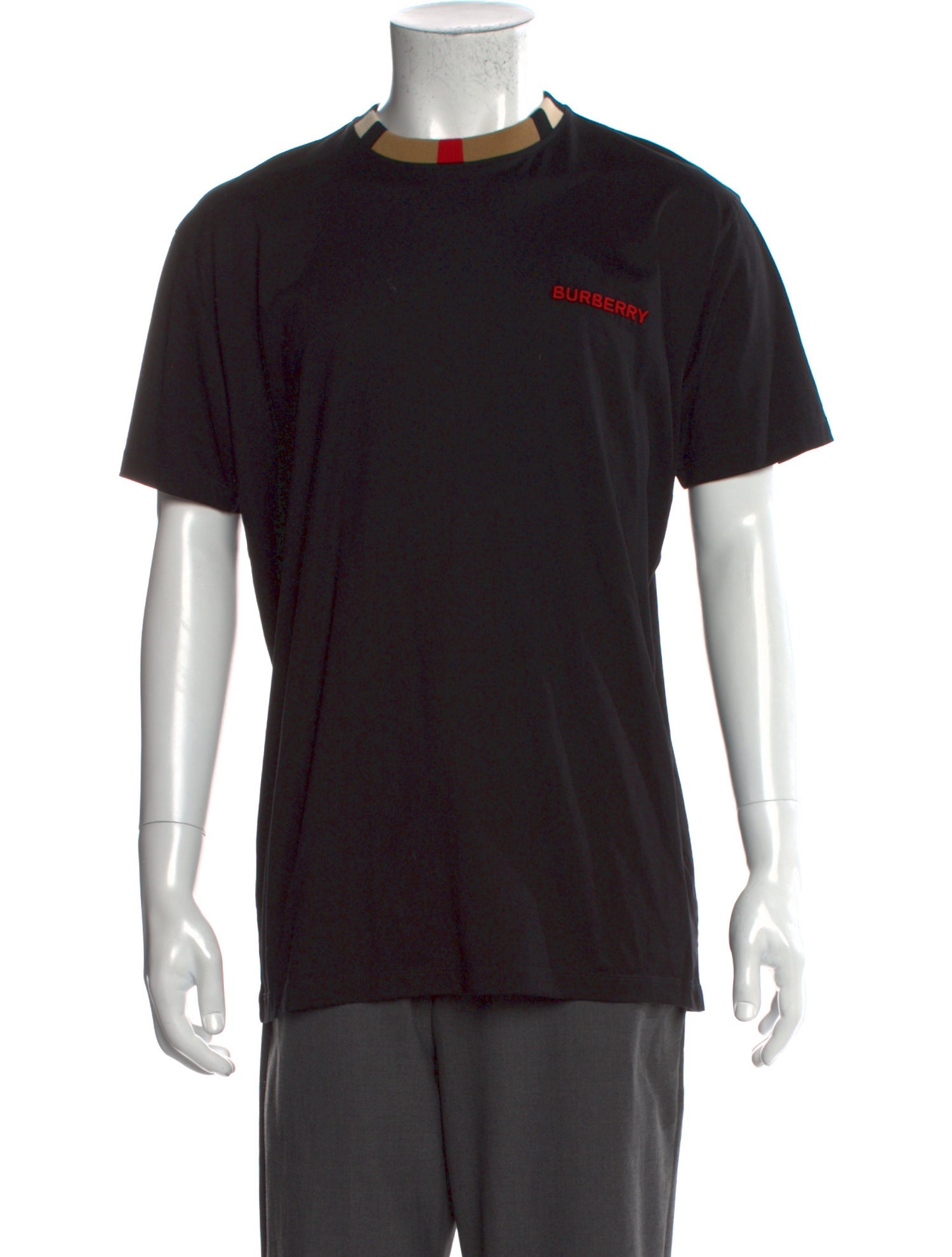 Burberry Graphic Print Crew Neck T-Shirt