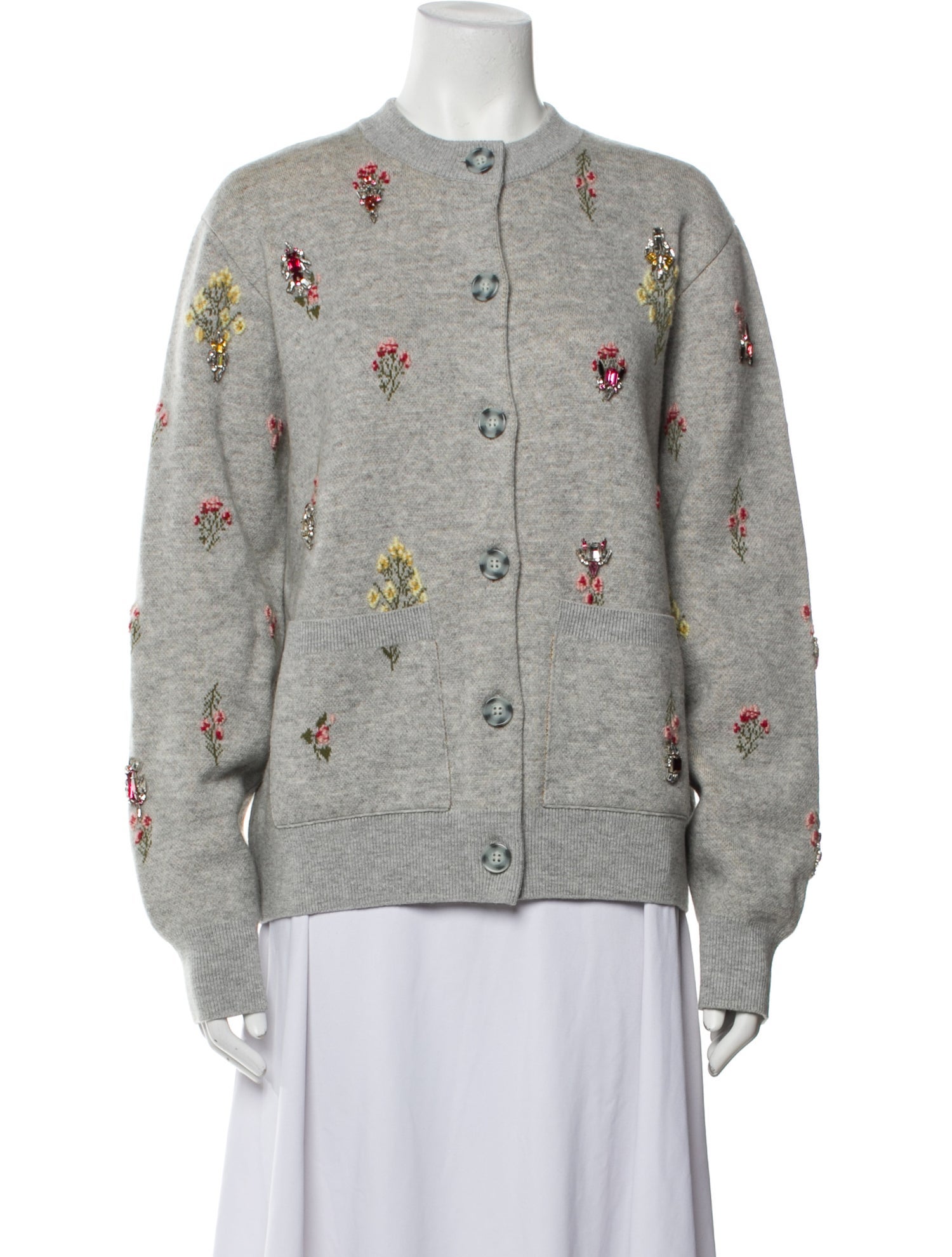 Burberry Wool Printed Sweater w/ Tags