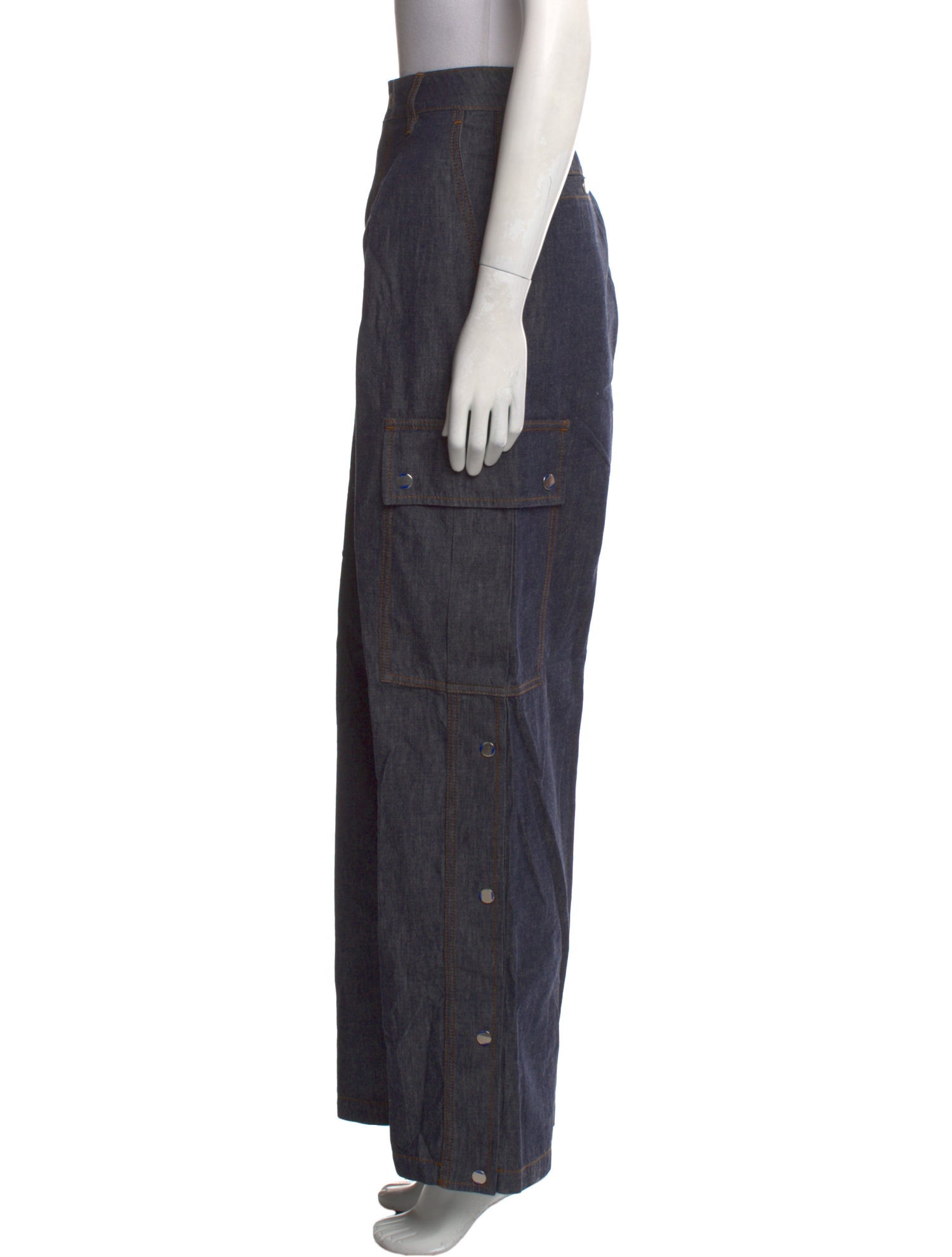 Burberry Cargo Wide Leg Jeans w/ Tags